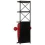 Solid mango wood tractor-shaped wine rack 49x31x172 cm by vidaXL, Wine racks - Ref: Foro24-247871, Price: 458,07 €, Discount: %