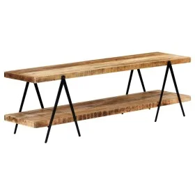 Mueble para TV de madera maciza de mango 160x40x50 cm de vidaXL, Muebles TV - Ref: Foro24-247885, Precio: 207,49 €, Descuento: %