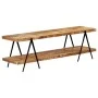 Solid mango wood TV cabinet 160x40x50 cm by vidaXL, TV Furniture - Ref: Foro24-247885, Price: 207,49 €, Discount: %