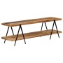 TV-Schrank aus massivem Mangoholz, 160 x 40 x 50 cm von vidaXL, TV-Möbel - Ref: Foro24-247885, Preis: 210,89 €, Rabatt: %