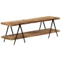 Solid mango wood TV cabinet 160x40x50 cm by vidaXL, TV Furniture - Ref: Foro24-247885, Price: 207,49 €, Discount: %