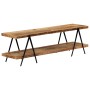 TV-Schrank aus massivem Mangoholz, 160 x 40 x 50 cm von vidaXL, TV-Möbel - Ref: Foro24-247885, Preis: 210,89 €, Rabatt: %