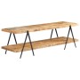 TV-Schrank aus massivem Mangoholz, 160 x 40 x 50 cm von vidaXL, TV-Möbel - Ref: Foro24-247885, Preis: 210,89 €, Rabatt: %