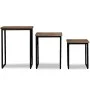 Stackable coffee tables 3 units solid recycled teak by vidaXL, Coffee table - Ref: Foro24-245407, Price: 140,65 €, Discount: %