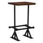 High table and stools set 3 pieces solid recycled wood by vidaXL, Furniture sets for kitchens and dining rooms - Ref: Foro24-...