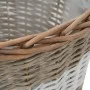 Arriate de mimbre con forro de PE 4 unidades de vidaXL, Maceteros y jardineras - Ref: Foro24-246830, Precio: 77,27 €, Descuen...