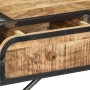 Aparador madera de mango maciza 120x30x75 cm de vidaXL, Aparadores - Ref: Foro24-247805, Precio: 198,20 €, Descuento: %