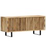 TV-Schrank aus massivem Mangoholz, 90 x 30 x 40 cm von vidaXL, TV-Möbel - Ref: Foro24-247896, Preis: 198,17 €, Rabatt: %