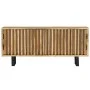 Solid mango wood TV cabinet 90x30x40 cm by vidaXL, TV Furniture - Ref: Foro24-247896, Price: 200,01 €, Discount: %