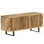 Solid mango wood TV cabinet 90x30x40 cm by vidaXL, TV Furniture - Ref: Foro24-247896, Price: 200,01 €, Discount: %