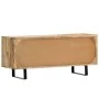 Solid mango wood TV cabinet 90x30x40 cm by vidaXL, TV Furniture - Ref: Foro24-247896, Price: 200,01 €, Discount: %