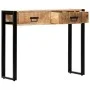 Solid mango wood console table 90x30x75 cm by vidaXL, Side tables - Ref: Foro24-247920, Price: 189,98 €, Discount: %