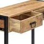 Solid mango wood console table 90x30x75 cm by vidaXL, Side tables - Ref: Foro24-247920, Price: 189,98 €, Discount: %