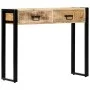 Solid mango wood console table 90x30x75 cm by vidaXL, Side tables - Ref: Foro24-247920, Price: 189,98 €, Discount: %