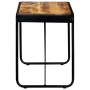 Massivholz-Esstisch aus grobem Mangoholz 118x60x76 cm von vidaXL, Küchen- und Esstische - Ref: Foro24-247868, Preis: 134,62 €...