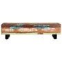 Solid recycled wood and steel coffee table 120x50x30 cm by vidaXL, Side tables - Ref: Foro24-247912, Price: 200,56 €, Discoun...