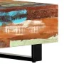 Solid recycled wood and steel coffee table 120x50x30 cm by vidaXL, Side tables - Ref: Foro24-247912, Price: 200,56 €, Discoun...