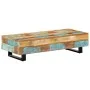 Solid recycled wood and steel coffee table 120x50x30 cm by vidaXL, Side tables - Ref: Foro24-247912, Price: 200,56 €, Discoun...