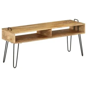 TV-Möbel aus massivem Mangoholz 110x35x45 cm von vidaXL, TV-Möbel - Ref: Foro24-246021, Preis: 119,45 €, Rabatt: %