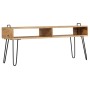 Mueble para TV madera maciza de mango 110x35x45 cm de vidaXL, Muebles TV - Ref: Foro24-246021, Precio: 120,87 €, Descuento: %