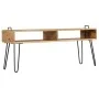 Solid mango wood TV stand 110x35x45 cm by vidaXL, TV Furniture - Ref: Foro24-246021, Price: 119,45 €, Discount: %