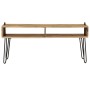 TV-Möbel aus massivem Mangoholz 110x35x45 cm von vidaXL, TV-Möbel - Ref: Foro24-246021, Preis: 120,94 €, Rabatt: %