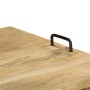 TV-Möbel aus massivem Mangoholz 110x35x45 cm von vidaXL, TV-Möbel - Ref: Foro24-246021, Preis: 120,94 €, Rabatt: %