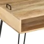Solid mango wood TV stand 110x35x45 cm by vidaXL, TV Furniture - Ref: Foro24-246021, Price: 119,45 €, Discount: %