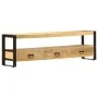 Mueble para TV madera maciza de mango 150x30x45 cm de vidaXL, Muebles TV - Ref: Foro24-247906, Precio: 221,12 €, Descuento: %