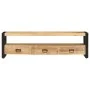 Mueble para TV madera maciza de mango 150x30x45 cm de vidaXL, Muebles TV - Ref: Foro24-247906, Precio: 221,12 €, Descuento: %