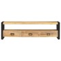 TV-Schrank aus massivem Mangoholz, 150 x 30 x 45 cm von vidaXL, TV-Möbel - Ref: Foro24-247906, Preis: 225,36 €, Rabatt: %