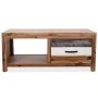 Mesa de centro de madera maciza de acacia 90x50x37,5 cm de vidaXL, Mesas de centro - Ref: Foro24-246043, Precio: 155,23 €, De...