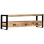 Mueble para TV madera maciza de mango 150x30x45 cm de vidaXL, Muebles TV - Ref: Foro24-247906, Precio: 221,12 €, Descuento: %