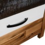 Mesa de centro de madera maciza de acacia 90x50x37,5 cm de vidaXL, Mesas de centro - Ref: Foro24-246043, Precio: 157,49 €, De...