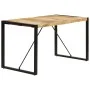 Dining table 140x70x75 cm solid mango wood by vidaXL, Kitchen and dining tables - Ref: Foro24-247420, Price: 228,62 €, Discou...
