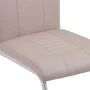 Freischwinger-Esszimmerstühle, 2 Stück, Cappuccino, Kunstleder von vidaXL, Essstühle - Ref: Foro24-281779, Preis: 150,46 €, R...