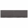 Estante pared madera roble tratada marrón oscuro 140x40x(2-6)cm de vidaXL, Estantes y estanterías - Ref: Foro24-363823, Preci...