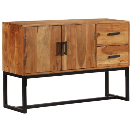 Sideboard aus massivem braunem Akazienholz, 110 x 30 x 70 cm von vidaXL, Sideboards - Ref: Foro24-246142, Preis: 302,94 €, Ra...