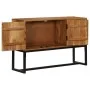Solid brown acacia wood sideboard 110x30x70 cm by vidaXL, Sideboards - Ref: Foro24-246142, Price: 299,38 €, Discount: %