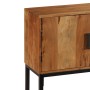 Sideboard aus massivem braunem Akazienholz, 110 x 30 x 70 cm von vidaXL, Sideboards - Ref: Foro24-246142, Preis: 302,94 €, Ra...