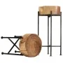 Set of side tables 2 units solid acacia wood by vidaXL, Side tables - Ref: Foro24-246207, Price: 88,77 €, Discount: %
