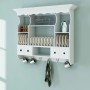Weißer Küchenwandschrank aus Holz von vidaXL, Küchenschränke - Ref: Foro24-241372, Preis: 213,58 €, Rabatt: %