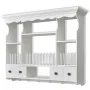 White wooden kitchen wall cabinet by vidaXL, Kitchen cabinets - Ref: Foro24-241372, Price: 228,59 €, Discount: %