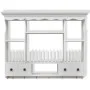White wooden kitchen wall cabinet by vidaXL, Kitchen cabinets - Ref: Foro24-241372, Price: 228,59 €, Discount: %