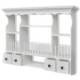 Mueble de pared para cocina de madera blanco de vidaXL, Armarios de cocina - Ref: Foro24-241372, Precio: 213,43 €, Descuento: %