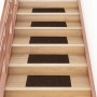Felpudos autoadhesivos para escaleras, 15 unidades, 60 x 25 cm