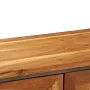 Recycled teak and steel sideboard 65x30x70 cm by vidaXL, Sideboards - Ref: Foro24-246279, Price: 205,93 €, Discount: %