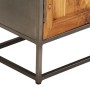 Sideboard aus recyceltem Teakholz und Stahl, 65 x 30 x 70 cm von vidaXL, Sideboards - Ref: Foro24-246279, Preis: 208,43 €, Ra...
