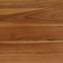 Esstisch aus massivem Akazienholz und Stahl, 75 x 75 x 76 cm von vidaXL, Küchen- und Esstische - Ref: Foro24-246296, Preis: 1...