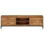 TV-Möbel aus massivem Mangoholz 140x30x40 cm von vidaXL, TV-Möbel - Ref: Foro24-246786, Preis: 293,05 €, Rabatt: %